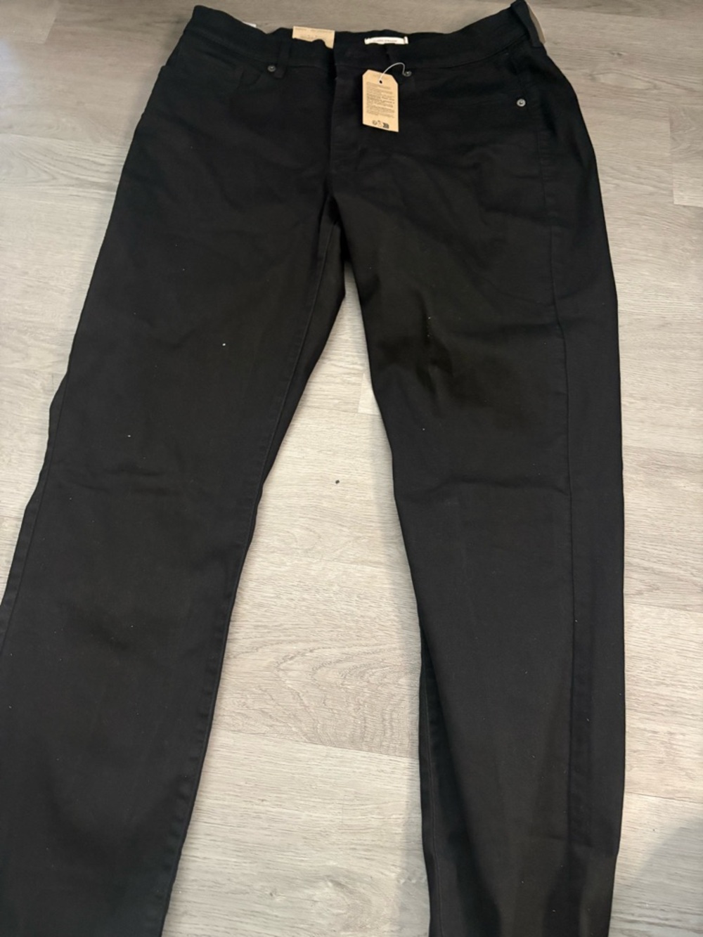 Levi's Black Classic Straight Pants